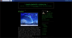 Desktop Screenshot of coralya.blogspot.com