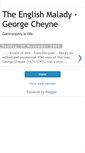 Mobile Screenshot of englishmaladygeorgecheyne.blogspot.com
