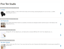 Tablet Screenshot of fivetenstudio.blogspot.com