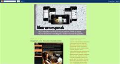 Desktop Screenshot of esporak.blogspot.com