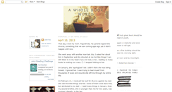 Desktop Screenshot of caroexlibris.blogspot.com