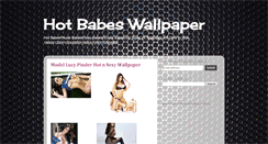 Desktop Screenshot of hotbabeswallpaper.blogspot.com