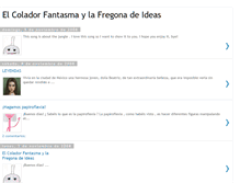 Tablet Screenshot of elcoladorfantasmaylafregonadeideas.blogspot.com