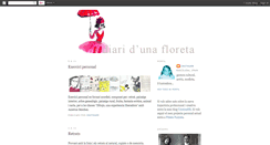 Desktop Screenshot of diaridunafloreta.blogspot.com