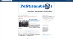 Desktop Screenshot of politicambios.blogspot.com