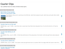 Tablet Screenshot of clintonchristiansports.blogspot.com