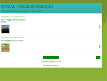 Tablet Screenshot of geracaofutsalfotos.blogspot.com