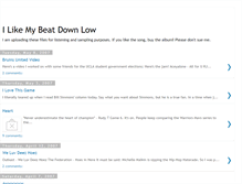 Tablet Screenshot of ilikemybeatdownlow.blogspot.com