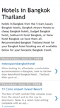 Mobile Screenshot of hotelsinbangkokthailand.blogspot.com