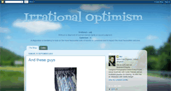 Desktop Screenshot of irrationaloptimism.blogspot.com