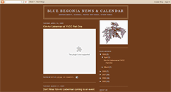 Desktop Screenshot of bluebegoniapress.blogspot.com