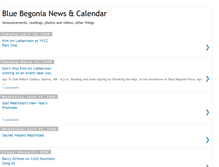 Tablet Screenshot of bluebegoniapress.blogspot.com
