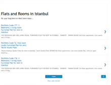 Tablet Screenshot of istanbulapartments.blogspot.com