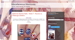 Desktop Screenshot of misc-manis.blogspot.com