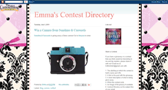 Desktop Screenshot of emmas-contest-directory.blogspot.com