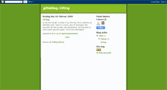Desktop Screenshot of gitteblog-10ting.blogspot.com