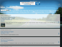 Tablet Screenshot of markstevensorensen.blogspot.com