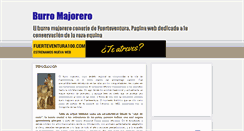 Desktop Screenshot of burromajorero.blogspot.com