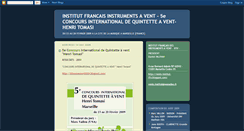 Desktop Screenshot of 5e-concours-quintette-a-vent-tomasi.blogspot.com