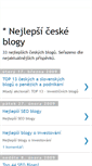 Mobile Screenshot of nejlepsiceskeblogy.blogspot.com