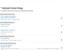 Tablet Screenshot of nejlepsiceskeblogy.blogspot.com