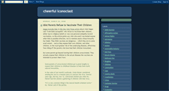 Desktop Screenshot of cheerfuliconoclast.blogspot.com