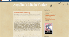 Desktop Screenshot of angelinaslifeinvenice.blogspot.com