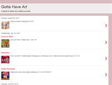 Tablet Screenshot of gottahaveart.blogspot.com