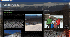 Desktop Screenshot of bretton-woods-outdoor-mom.blogspot.com