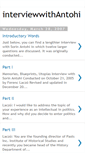 Mobile Screenshot of interviewwithantohi.blogspot.com
