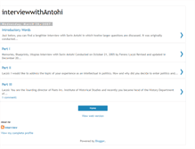 Tablet Screenshot of interviewwithantohi.blogspot.com