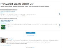 Tablet Screenshot of fromalmostdeadtovibrantlife.blogspot.com