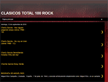 Tablet Screenshot of clasicostotal100rock.blogspot.com