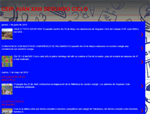 Tablet Screenshot of ceipjuan23segundociclo.blogspot.com