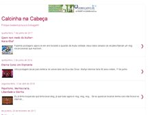 Tablet Screenshot of calcinhanacabeca.blogspot.com