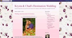 Desktop Screenshot of chadandkrysta.blogspot.com