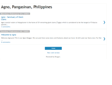 Tablet Screenshot of agno-pangasinan.blogspot.com