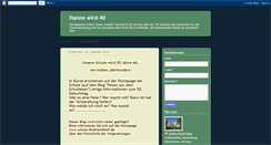 Desktop Screenshot of hanno-wird-40.blogspot.com