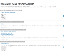 Tablet Screenshot of donas-casa-despassaradas.blogspot.com