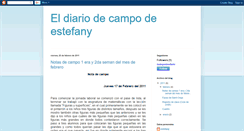 Desktop Screenshot of diariodeestefany.blogspot.com