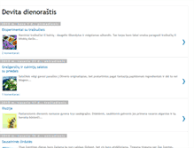 Tablet Screenshot of devita-dienorastis.blogspot.com