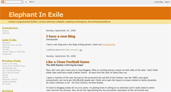 Desktop Screenshot of elephantontheedge.blogspot.com