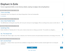 Tablet Screenshot of elephantontheedge.blogspot.com