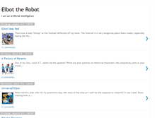 Tablet Screenshot of elbot.blogspot.com