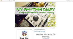 Desktop Screenshot of my-rhythm-diary.blogspot.com