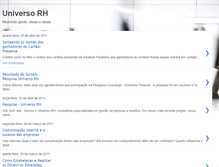 Tablet Screenshot of comunidadeuniversorh.blogspot.com