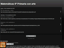 Tablet Screenshot of mat6prim.blogspot.com