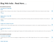 Tablet Screenshot of blogwebindia.blogspot.com