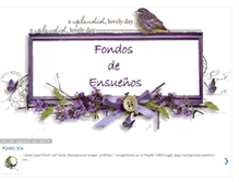 Tablet Screenshot of fondosdeensuenos.blogspot.com