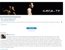 Tablet Screenshot of crea-te-teatro.blogspot.com